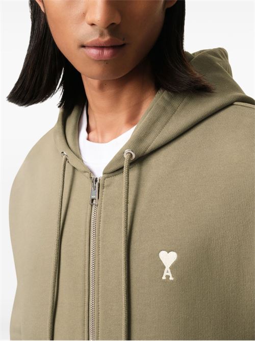 Felpa in cotone AMI PARIS | HSW460730375